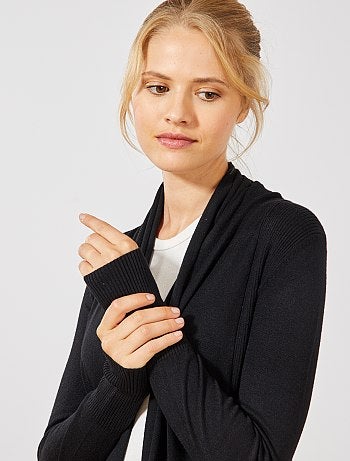 Premamá - Chaqueta de punto con faldones premamá - Kiabi