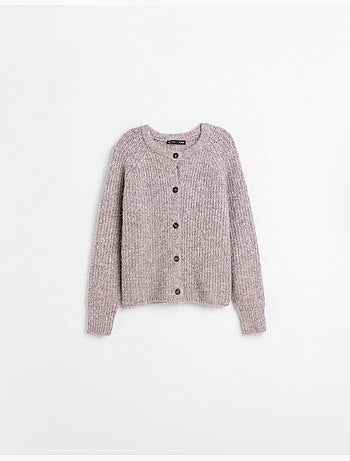 Chaqueta de punto con lana, mo fashion