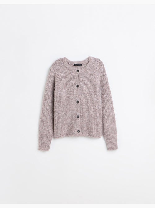 Chaqueta de punto con lana, mo fashion - Kiabi Chaqueta de punto con lana, mo fashion - Kiabi