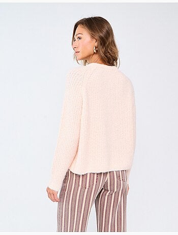 Chaqueta de punto con lana, mo fashion