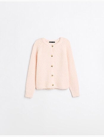 Chaqueta de punto con lana, mo fashion