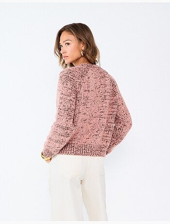 Chaqueta de punto con lana, mo fashion