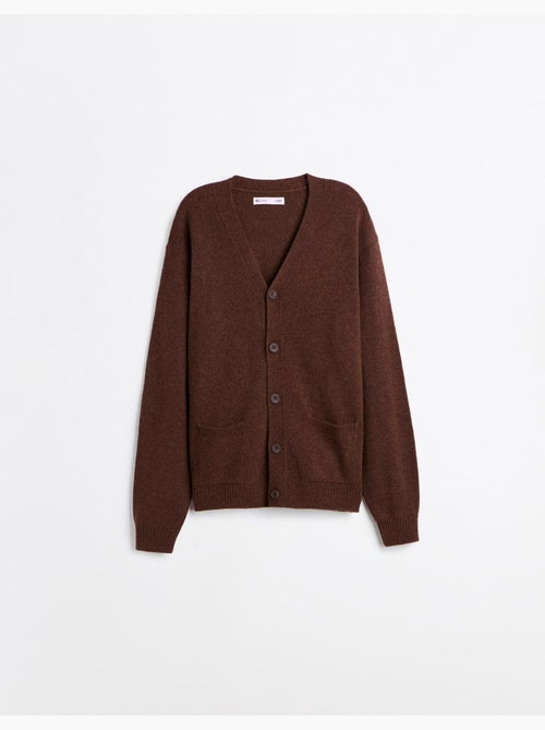Chaqueta de punto con mezcla de lana, mo fashion - Kiabi Chaqueta de punto con mezcla de lana, mo fashion - Kiabi