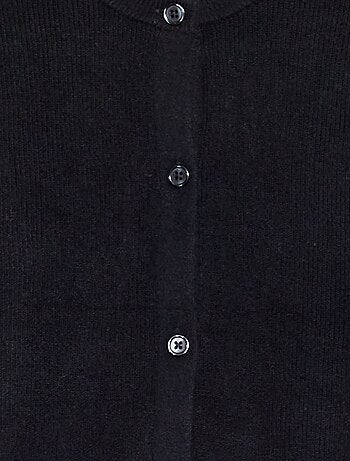 Chaqueta de punto con volantes en los puños