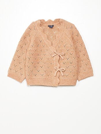 Chaqueta de punto cruzada - Kiabi