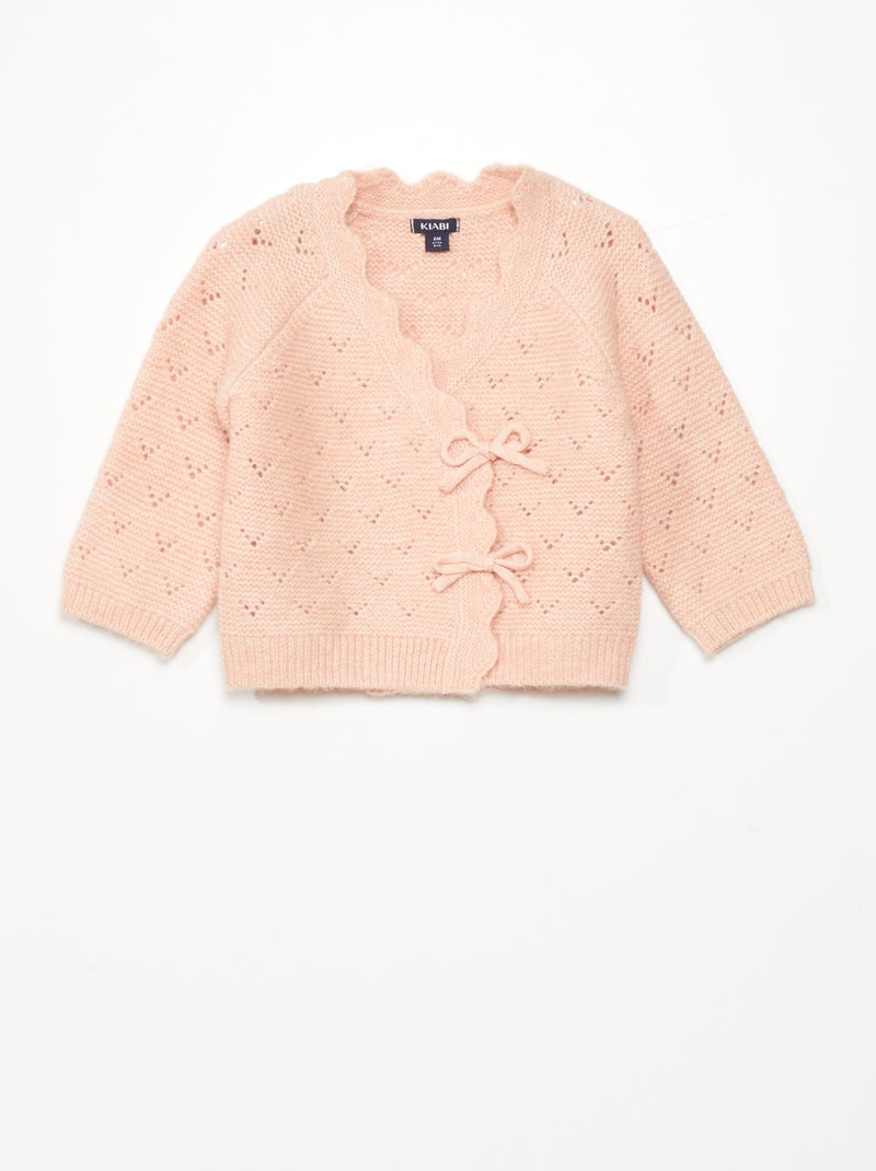 Chaqueta de punto cruzada ROSA - Kiabi