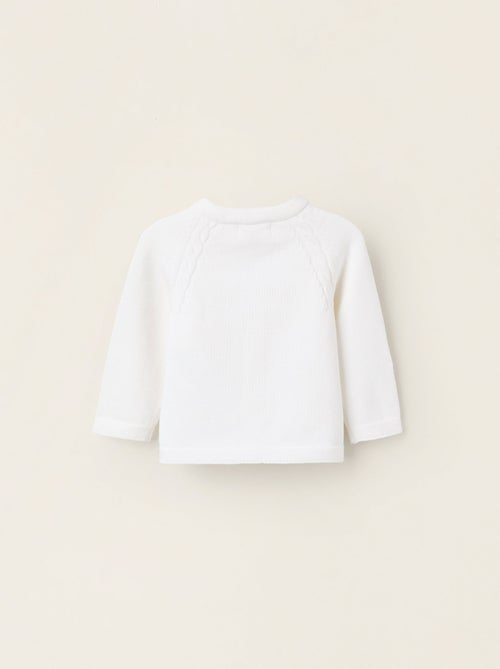 Chaqueta de punto de algodón - Kiabi