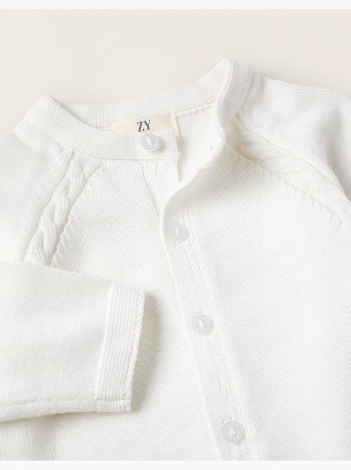 Chaqueta de punto de algodón - Kiabi