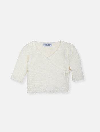 Chaqueta de punto de bebé - colección « cocoon »