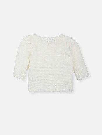 Chaqueta de punto de bebé - colección « cocoon »