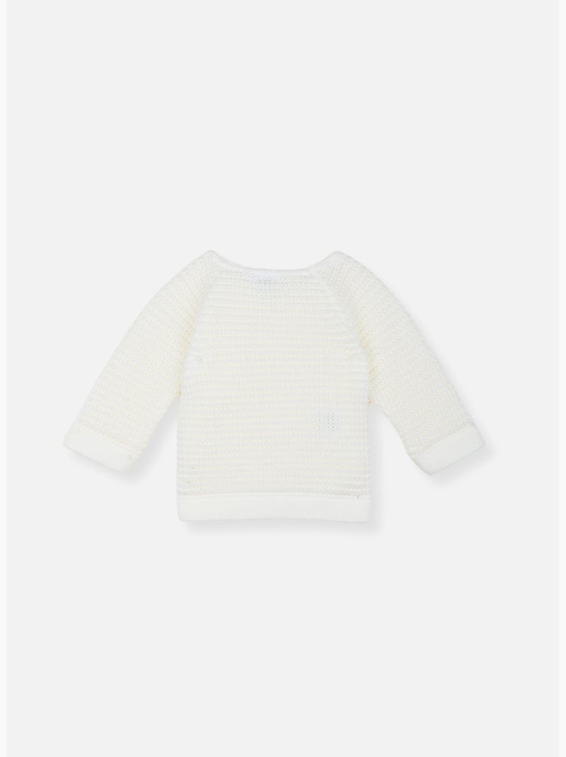 Chaqueta de punto de bebé - edición ola Crudo - Kiabi