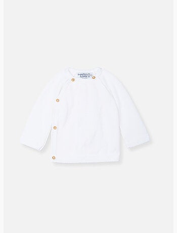 Chaqueta de punto de bebé en algodón - colección «petits chats»