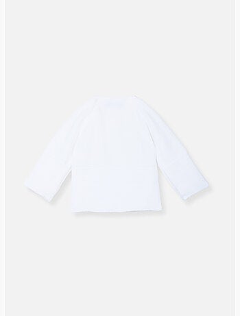 Chaqueta de punto de bebé en algodón - colección «petits chats»