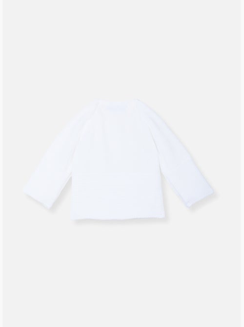 Chaqueta de punto de bebé en algodón - colección «petits chats» - Kiabi Chaqueta de punto de bebé en algodón - colección «petits chats» - Kiabi