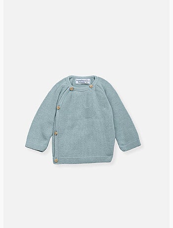 Chaqueta de punto de bebé en algodón - colección «petits chats»