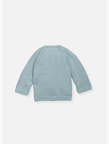 Chaqueta de punto de bebé en algodón - colección «petits chats»
