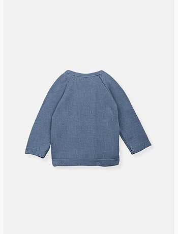 Chaqueta de punto de bebé en algodón - colección «petits chats»