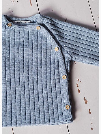 Chaqueta de punto de bebé rétro