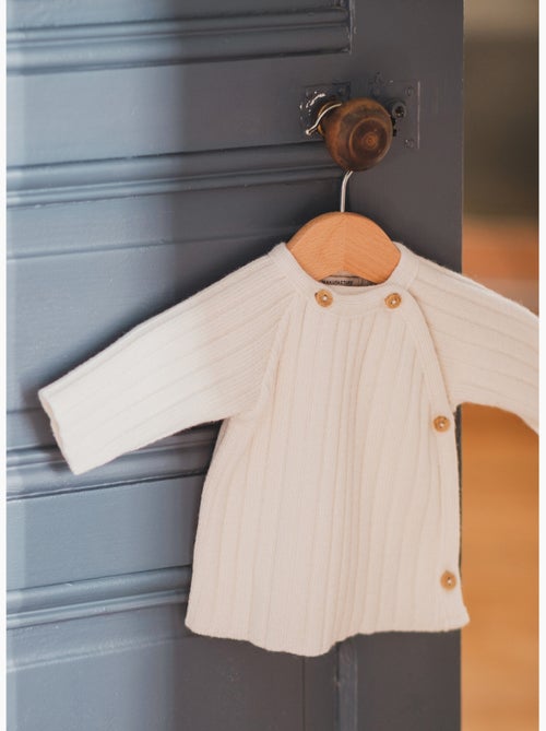 Chaqueta de punto de bebé rétro - Kiabi Chaqueta de punto de bebé rétro - Kiabi