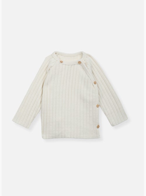 Chaqueta de punto de bebé rétro - Kiabi Chaqueta de punto de bebé rétro - Kiabi