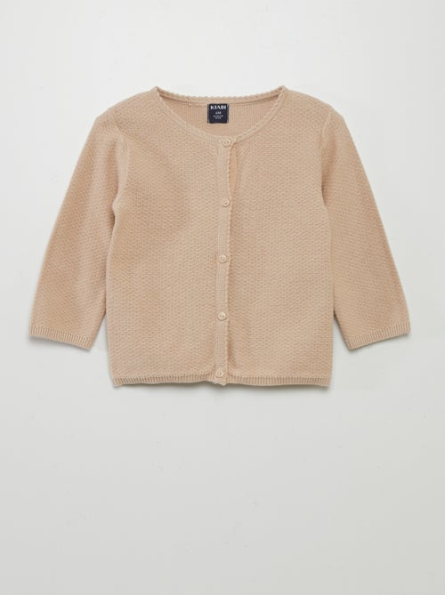 Chaqueta de punto de fantasía - Kiabi