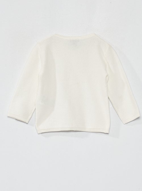 Chaqueta de punto de fantasía - Kiabi