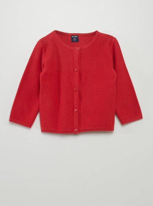 Chaqueta de punto de fantasía - Kiabi