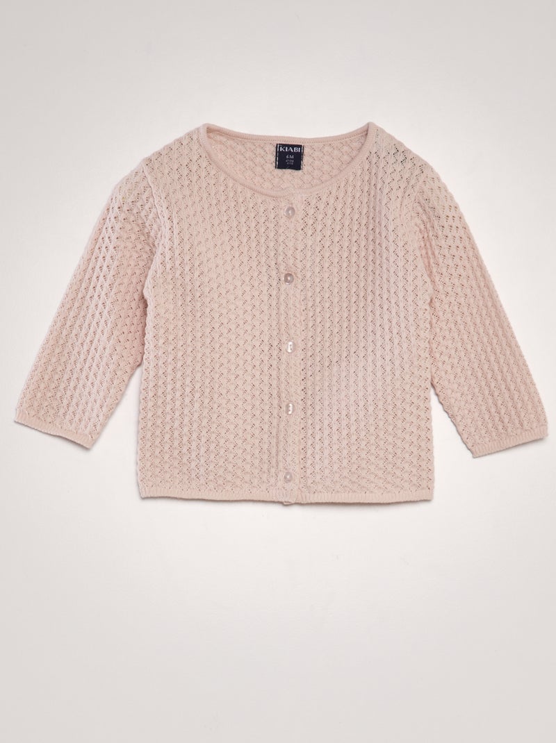 Chaqueta de punto de fantasía ROSA - Kiabi