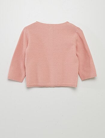 Chaqueta de punto de fantasía