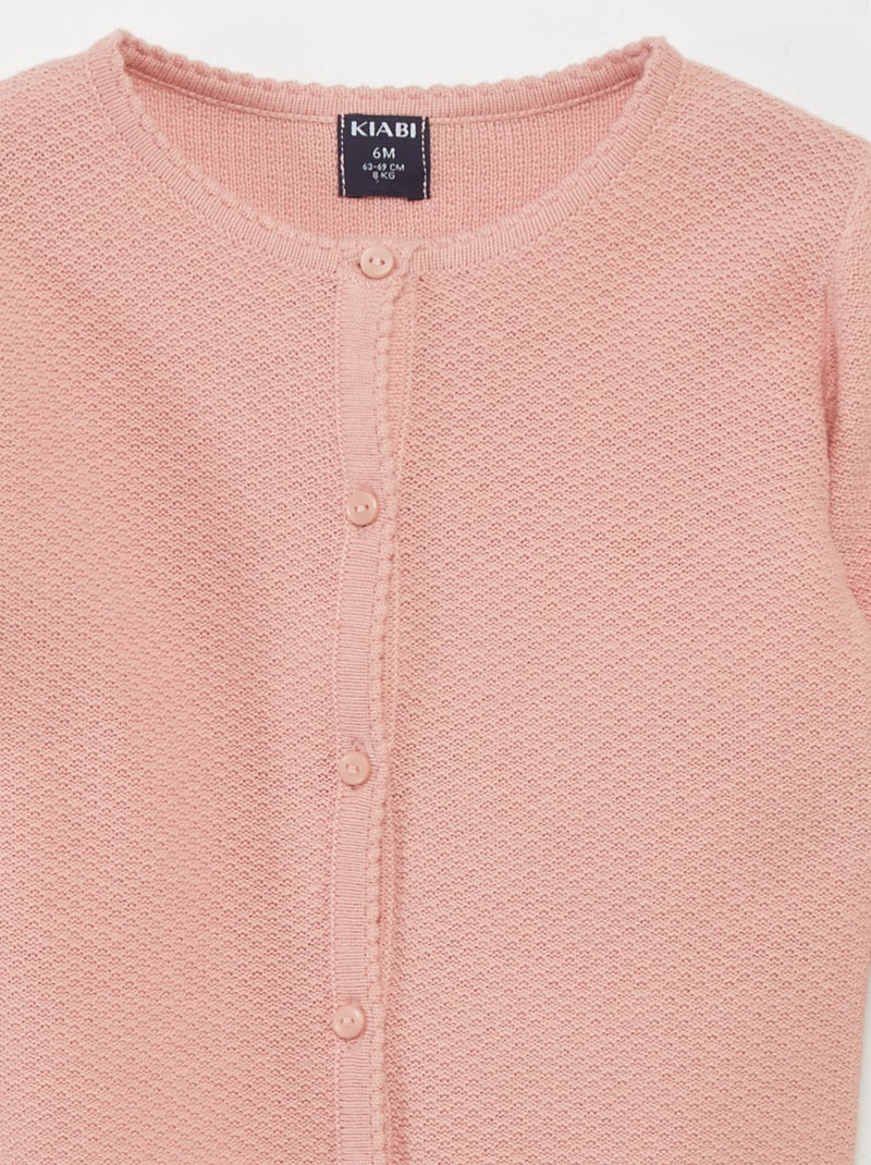 Chaqueta de punto de fantasía ROSA - Kiabi