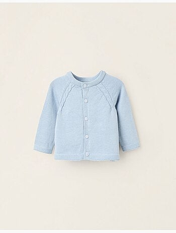 Chaqueta de punto en algodón