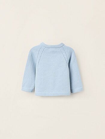 Chaqueta de punto en algodón