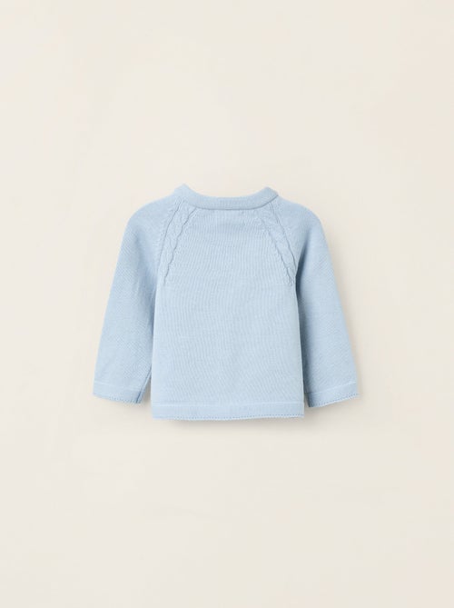 Chaqueta de punto en algodón - Kiabi