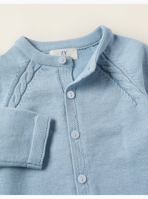 Chaqueta de punto en algodón - Kiabi