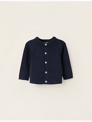 Chaqueta de punto en algodón