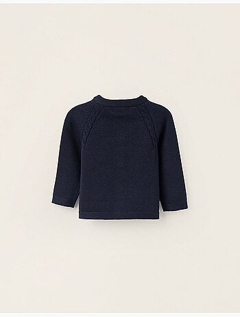 Chaqueta de punto en algodón