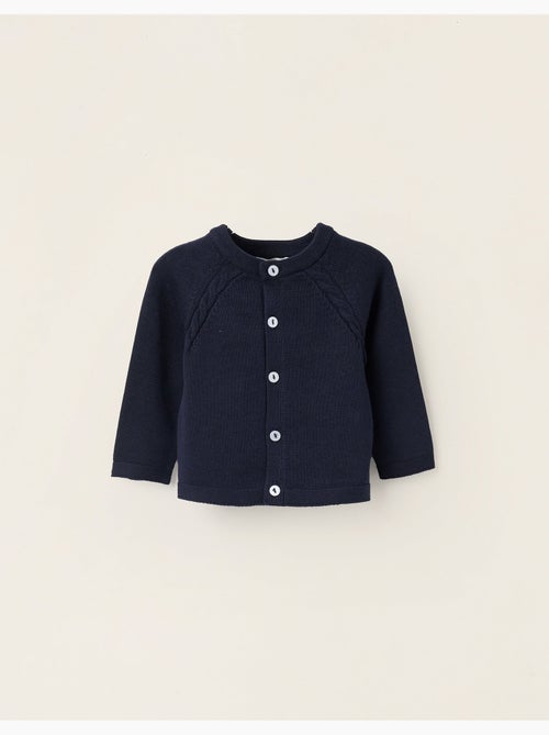 Chaqueta de punto en algodón - Kiabi