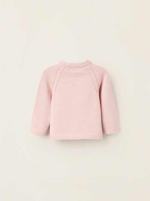 Chaqueta de punto en algodón - Kiabi