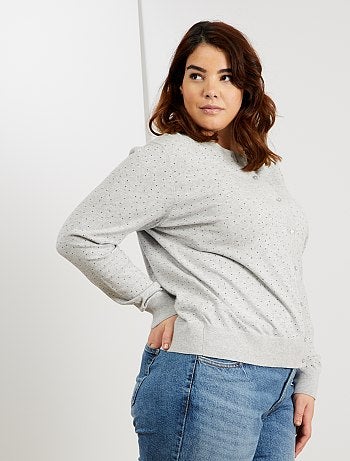 Chaqueta de punto fino abotonada - Kiabi