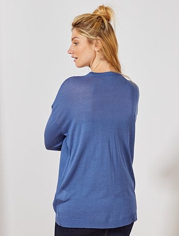 Chaqueta de punto fino - Kiabi