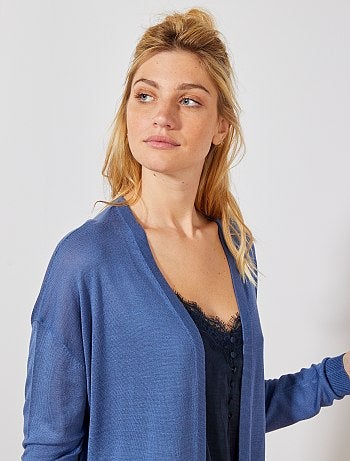 Chaqueta de punto fino - Kiabi