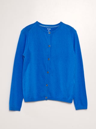 Chaqueta de punto fino