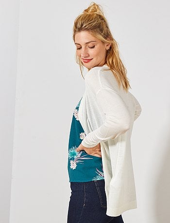 Chaqueta de punto fino - Kiabi