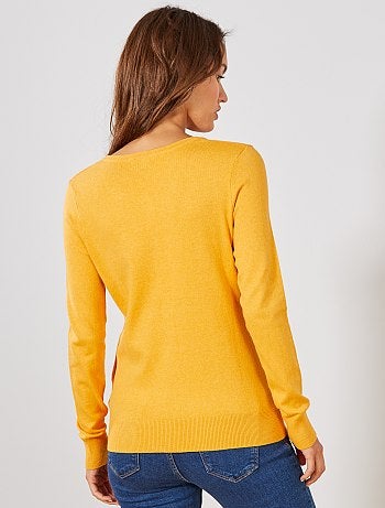 Chaqueta de punto fino con botones - Kiabi