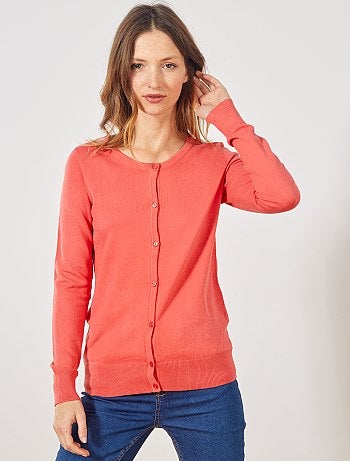 Chaqueta de punto fino con botones - Kiabi