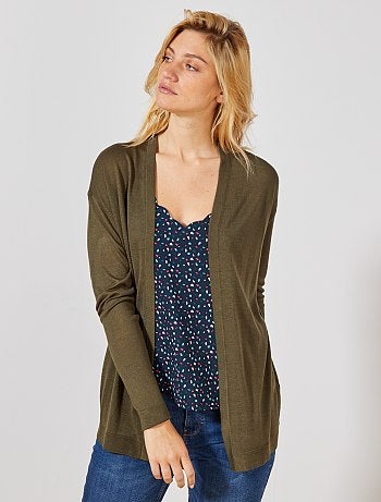 Chaqueta de punto fino - Kiabi