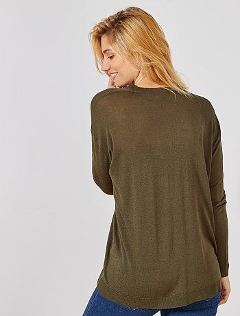 Chaqueta de punto fino - Kiabi