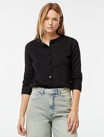 Chaqueta de punto fino