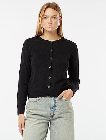Chaqueta de punto fino