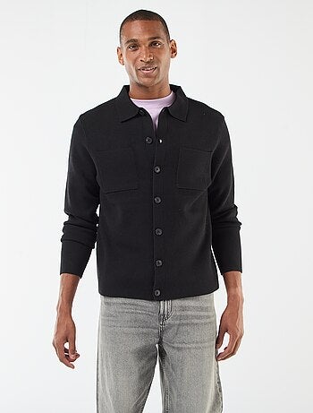 Chaqueta de punto fino